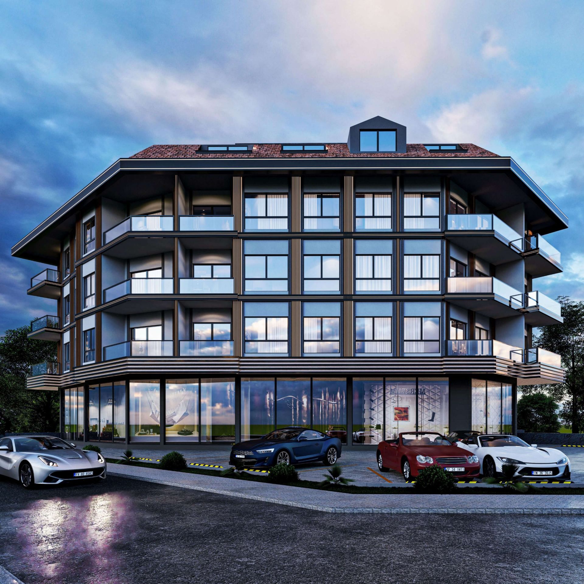 Antalya Okurcalar'da Denize Sıfır, Ultra Lüks Yaşam Pro